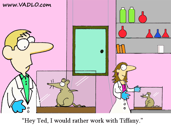 Transgenic Mouse Preference - So would Ted dear fella.